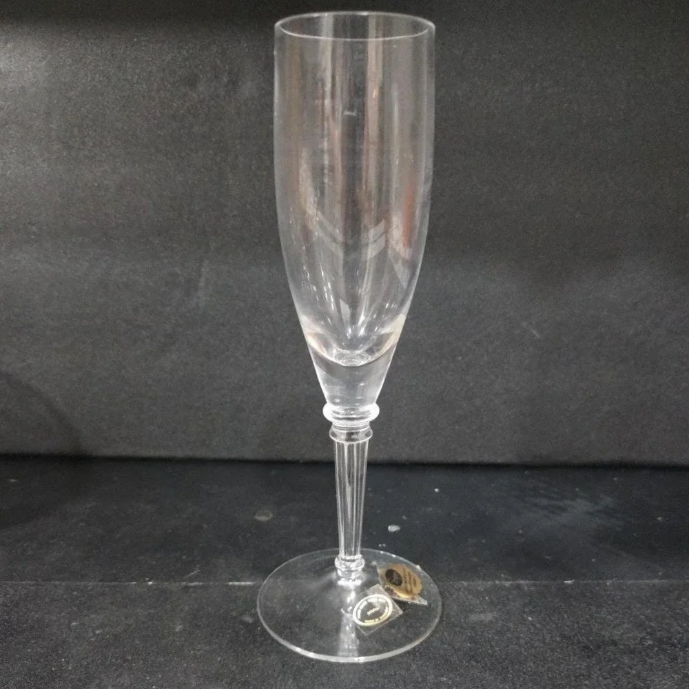 Simpsons Hungarian Champagne Flute, Replacement Toasting Glass, 24% Lead Crystal
